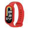 Xiaomi Smart Band 8/9/10 silikonový kryt Červený 