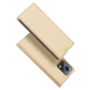 Dux Ducis flip pro Xiaomi Redmi Note 12 5G/Note 12R Pro/ Poco X5 5G Zlatá 