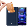 Dux Ducis flip pro Xiaomi Redmi Note 12 Pro 5G/Poco X5 Pro 5G Modrá 