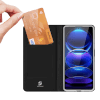 Dux Ducis flip pro Xiaomi Redmi Note 12 Pro+ 5G Černá 