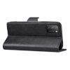 Lenuo Leather flipové pouzdro pro Xiaomi Poco M3, černá 