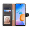 Lenuo Leather flipové pouzdro pro Xiaomi Redmi 10 5G, černá 