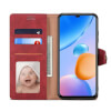 Lenuo Leather flipové pouzdro pro Xiaomi Redmi 10 5G, červená 