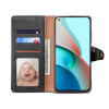 Lenuo Leather flipové pouzdro pro Xiaomi Redmi Note 9T, černá 