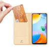 Dux Ducis flipové pouzdro pro Xiaomi Redmi 10C, zlatá 