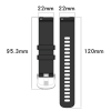Silicone Watch Band For Xiaomi Watch 2 Pro černý 